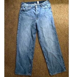 Baggy Straight Leg Jeans